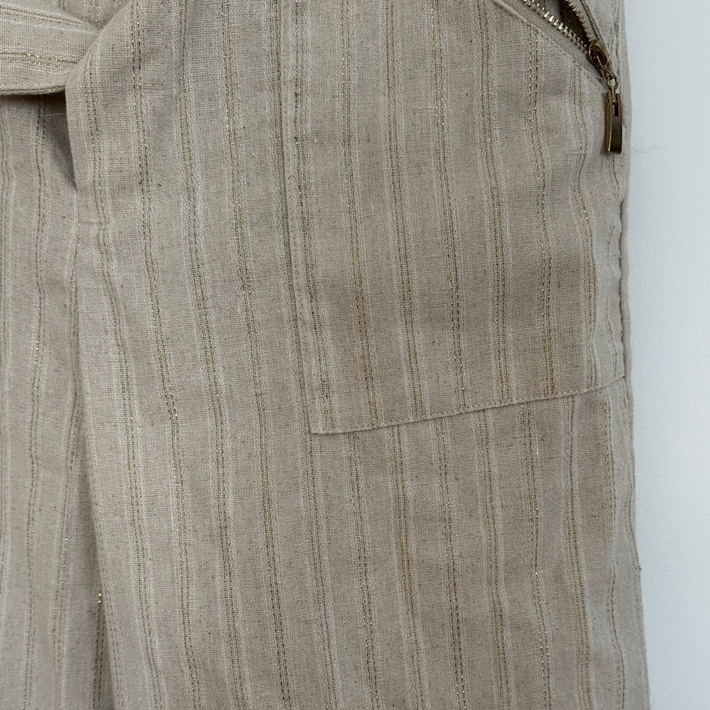 Stylish Tan Women's Pants - Picture 5 of 6